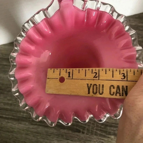 Vintage Fenton Peach Crest Jack in the Pulpit - Picture 6 of 10